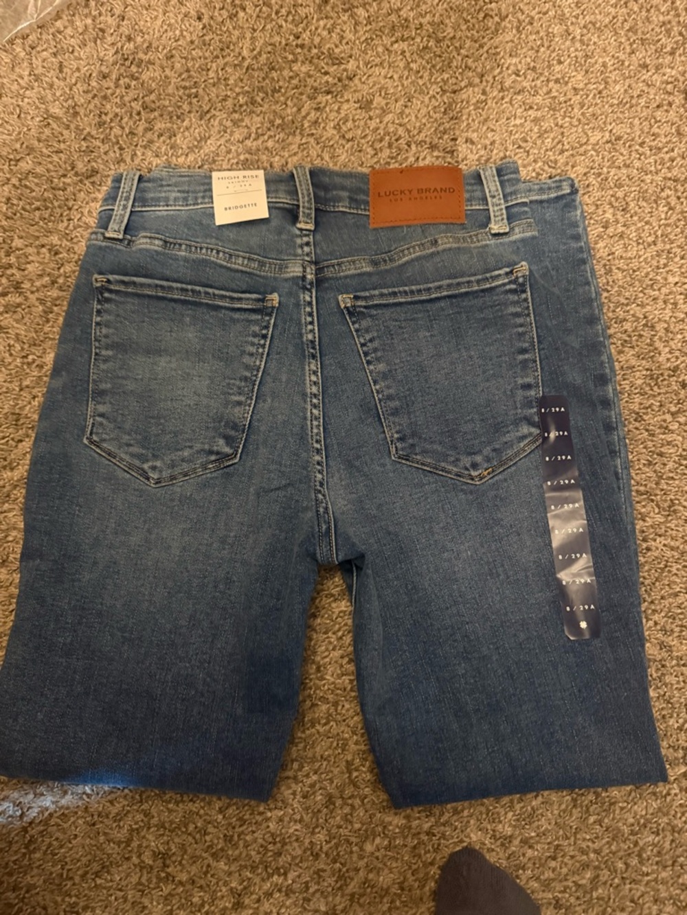 Lucky Brand Men's Medium Blue Straight Jeans